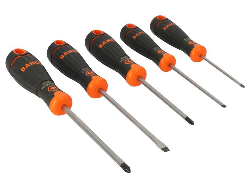 Bahco Bahcofit Screwdriver Set 5 Pezzi a Incastro & Phillips B219.005