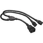TRIPP LITE BY EATON P032-002-2C13 Cable Assembly 0.6m C20 to 2C13 3 to 3 POS ...