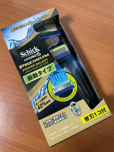 [Schick] Hydro5 Premium Power Select Razor - 1 Razor + 2 Refill Cartridges