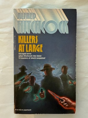 Alfred Hitchcock Killers At Large, vintage Dell paperback mystery/suspense book