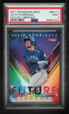 2021 Bowman's Best Bowman Future Vibrance Julio Rodriguez #BFV-11 PSA 9 MINT x0a
