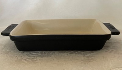 Retired Size! STAUB Matte Black Mini Rectangular Ceramic Baker - Mult available