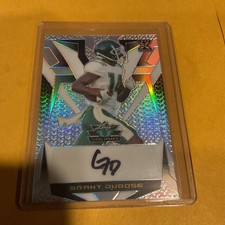 2023 Leaf Valiant Grant Dubose Auto RC /10 Silver