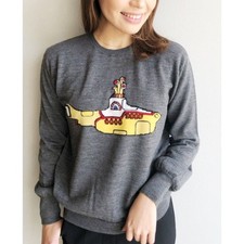 Stella McCartney x Beatles Submarine Sweater Grey All Together Now Wool IT 40