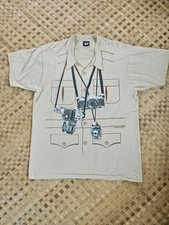 Vintage Screen Stars Best T Shirt XL Single Stitch 80s 90s Photography Made USA