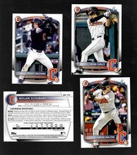 2025 Bowman Draft - CLEVELAND GUARDIANS Team Set 