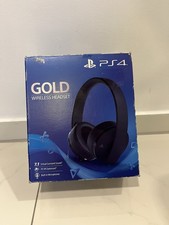 Sony PlayStation 4 Gold Wireless Headset 7.1 ...