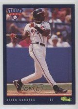 1993 Classic Update Blue Travel Edition Deion Sanders #T81 1c7