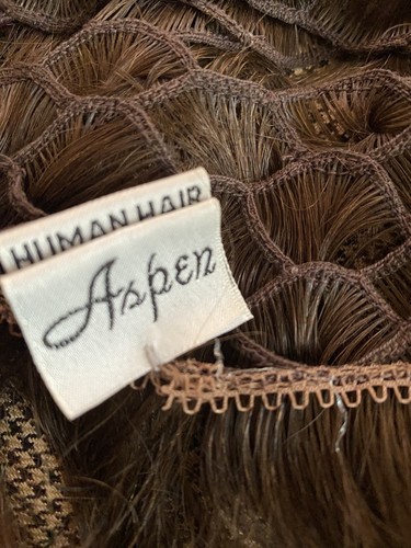 Aspen Human Hair Clip #8. Clip On Hair Bun.Aspen Human . ASPEN HUMAN HAIRPIECE - Picture 5 of 11