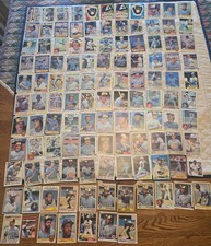 118 card lot Milwaukee Brewers Vintage, most from 1979-1983