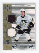 2006-07 UD Ultimate Debut Threads Kristopher Letang /150 Rookie Dual Jersey RC