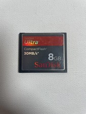 SanDisk Ultra CompactFlash 8GB 30MB/s High Speed Memory Card