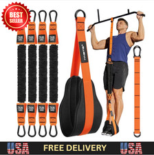 Pull up Assistance Bands Set - 4 Heavy Duty Resistance Bands 300Lbs, Adjustable