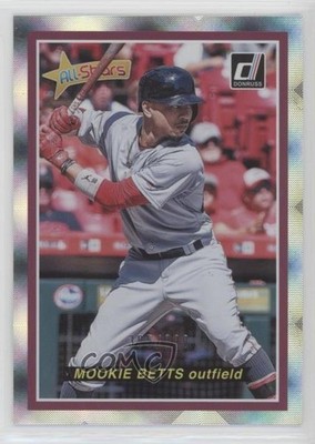 2018 Panini Donruss All Stars /999 Mookie Betts #AS3 1h5