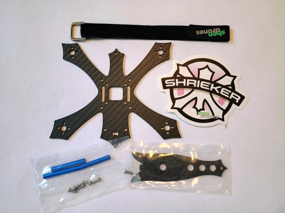 Shendrones Shrieker 132 - FPV Drone Frame Kit - DIY Quadcopter - DIY FPV Drone - Image 2 of 4
