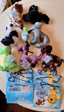 Lot Of 8 Ganz Webkinz Lil Kinz NWT Unused Codes & 8 Giftbags! All Mint Condition