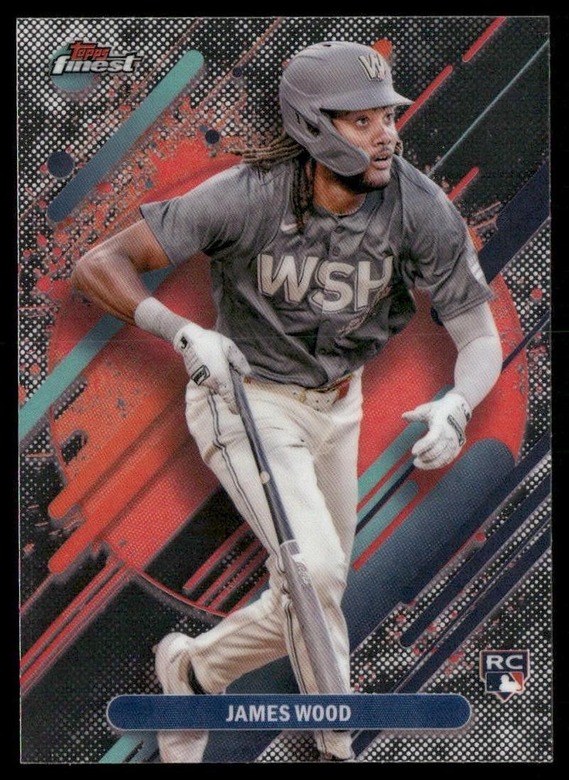 2025 Finest #300 James Wood RARE RC