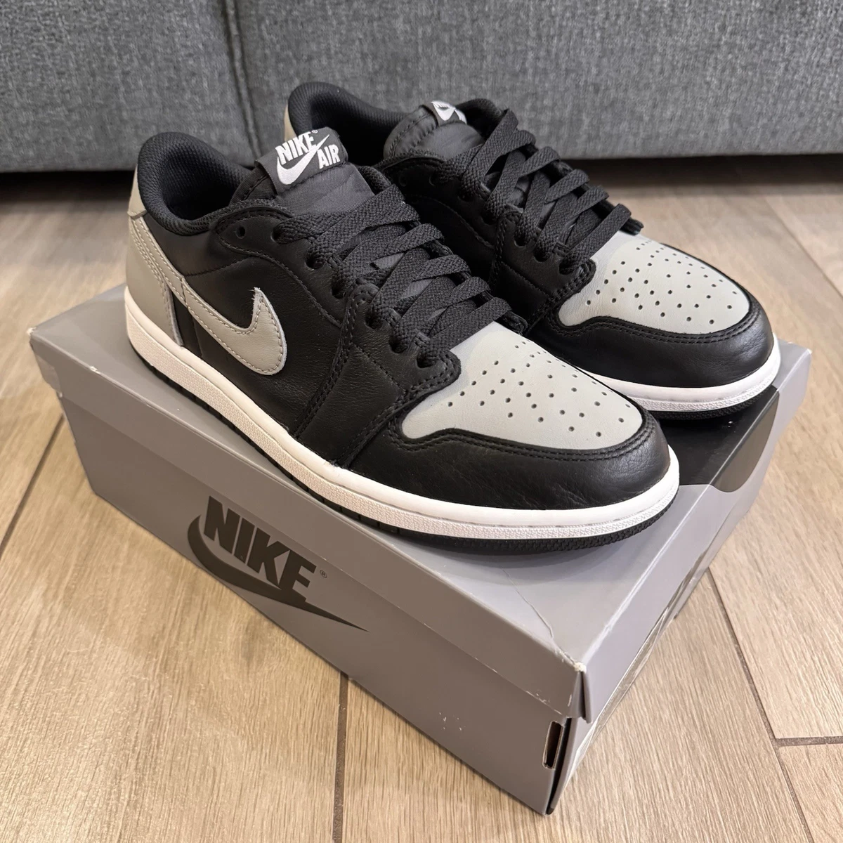Jordan 1 Retro Low Black | eBay