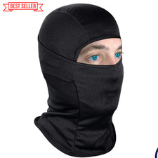 Balaclava Face Mask UV Protection Ski Motorcycle Snowboard Hood Black Shiesty