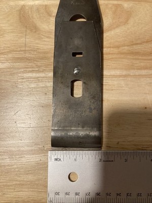 Antique Stanley Rule & Level Co. Iron  and L Bailey's Chipbreaker 2  RARE