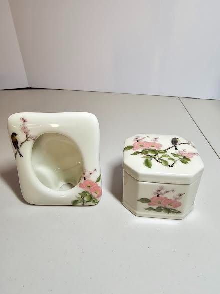 2 Pieces East Wind Porcelain San Francisco