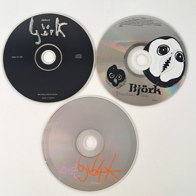 Bjork CD Bundle 3 Albums Debut Post Greatest Hits EX Discs Only