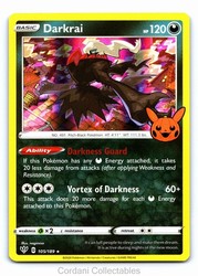 Darkrai 105/189 Trick or Trade 2022 Holo Promo