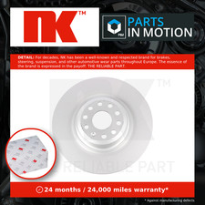 Image of 2x Brake Discs Pair Vented fits TESLA MODEL S 5YJS Rear 2012 on 365mm Set NK New