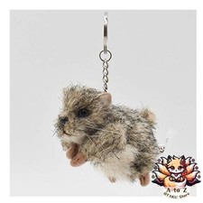 NEW Hansa Marmot Keychain Plush Toy Japan Gift