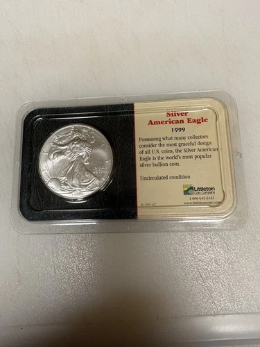 Silver American Eagle 1999 Uncirculated-j