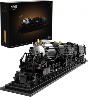 Big Boy Locomotive, Articulated Steam Locomotive Building Block Set, Legendary S