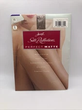 Hanes Silk Reflections  Perfect Natural Size EF Control Top Pantyhose Matte