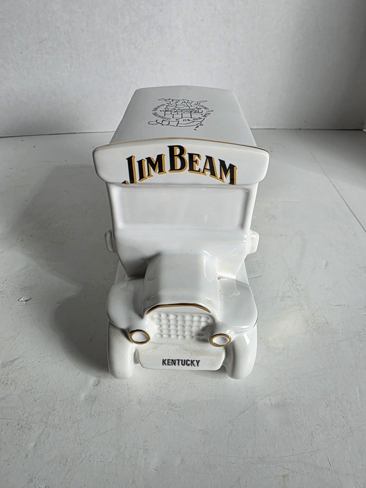 Jim Beam Ceramic Whisky Delivery Truck Bank 1996 Convention 1 of 200 Vintage