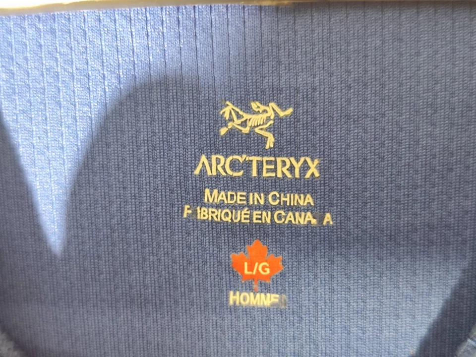 Camiseta de mujer Arc'teryx, talla L, azul - ideal para exteriores y uso diario - Imagen 3 de 4