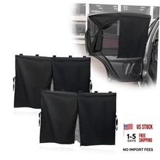2 PCS Car Window Shade - Double Layer Mesh Privacy Sunshade for Auto Side - 2PCS