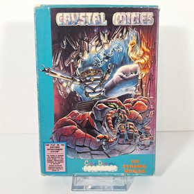 Crystal Mines Nintendo NES Unlicensed Color Dreams Complete in Box CIB - Tested