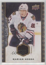 2014-15 Upper Deck Masterpieces Memorabilia Marian Hossa #33 HOF 0o5t