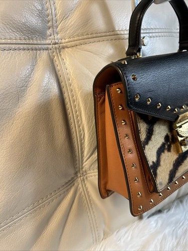 Bolso MCM Patricia Piel de Vaca Pequeño Mini Certificado de Autenticidad! ReadPlease! - Imagen 4 de 24