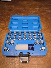 23pcs Wheel Locking Lug Nut Remover Anti-Theft Screw Removal Socket Set for VW