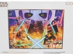 Star Wars Episode III 1000 Pc Puzzle 12450 Silver Select Edition Sealed,Buffalo