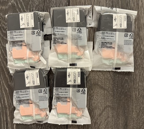 Job lot of 38 x Genuine Brother LC223 LC223BK LC223Y LC223C LC223M New Sealed - 第 11/18 張圖片