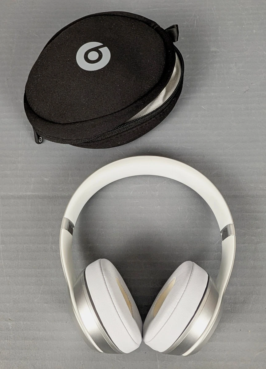 Beats by Dr. Dre Solo2 Silver Headphones for Sale - eBay