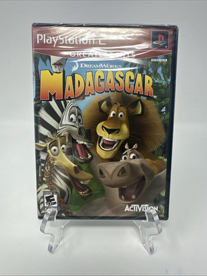Madagascar Sony PlayStation 2 2005 Sealed Brand New