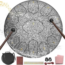 Steel Tongue Drum Notes Inch D-Key Panda Balmy Drum Percussion Instrument