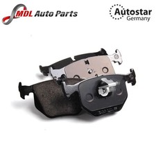 Image of AutoStar Germany Rear Brake Pads 34216761240 for BMW E39 M5, E46 M3 E53 X5 Z4 M