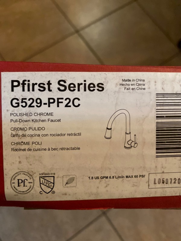 Pfister G529-PF2C Pfirst Series Faucet
