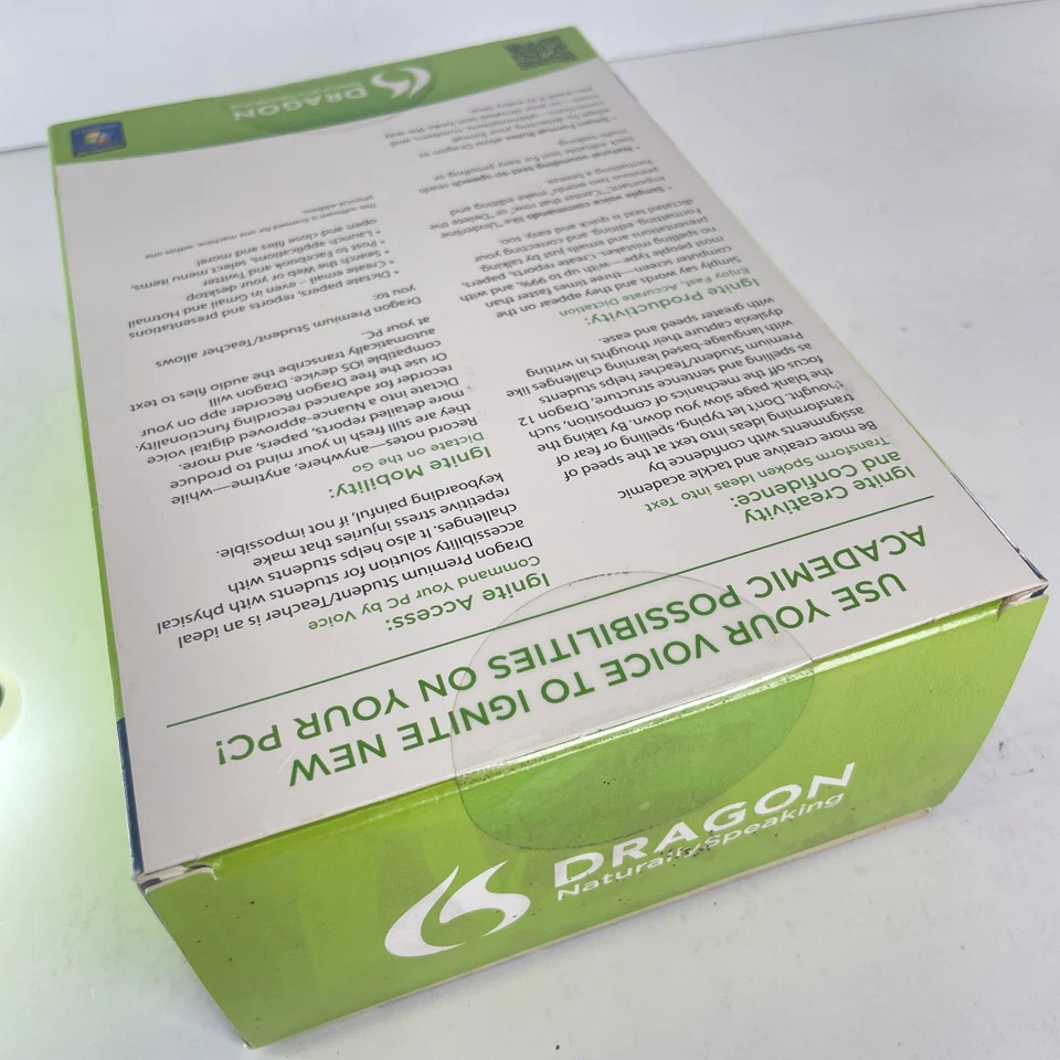 Dragon Naturally Speaking Version 12 Premium Student/ Teacher NEW SEALED - Image 3 of 4