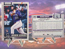 2026 Topps Series 1 Warming Bernabel #55 Colorado Rockies RC MLB Baseball Card