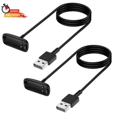 Charger Cable Replacement for Fitbit Inspire 3 (2 Pack/3.3Ft)