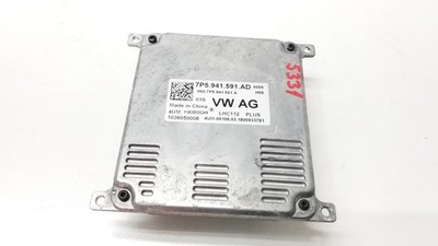 SKODA OCTAVIA 2017-2019 Scheinwerfer Steuergerät 7P5941591AD 7P5941591A